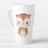 Süße Eule Milchtasse (Linke Ecke)