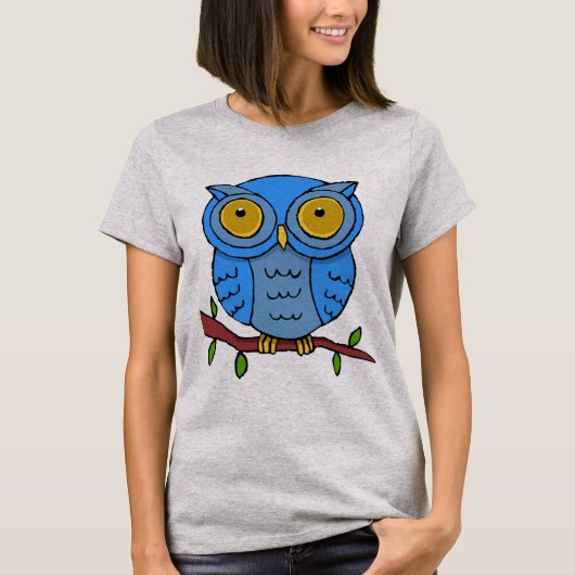 Süße Eule T-Shirt (Vorderseite)