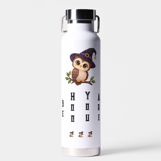 Süße Eule Trinkflasche (Vorne)
