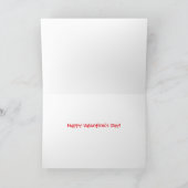 Süße Eulen Frohen Valentinstag Karte (Innenseite)