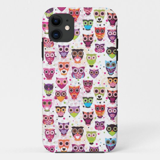 Süße Eulen-iPhone 5 Hülle (Rückseite)
