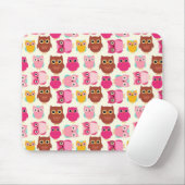 Süße Eulen Mousepad (Mit Mouse)