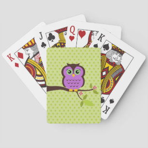 Süße Eulen Spielkarten