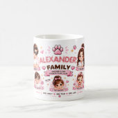 Süße Familien-Tassendesign (CUSTOM) Kaffeetasse (Mittel)