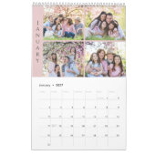 Süße Familientradition Foto-Collage Kalender (Jan 2027)