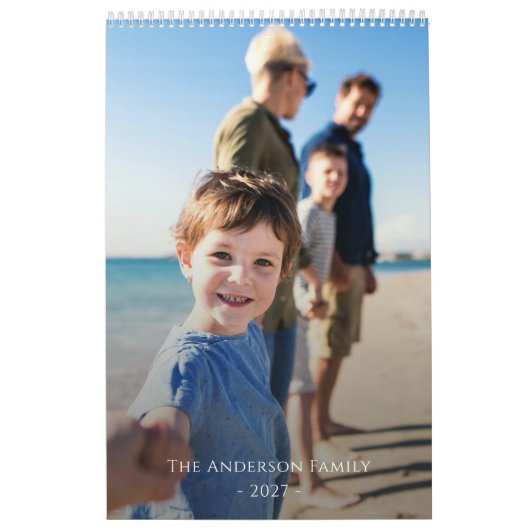 Süße Familientradition Foto-Collage Kalender (Titelbild)