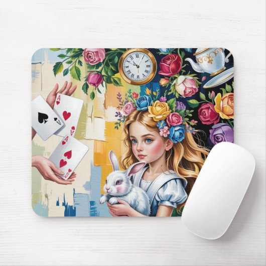 Süße Fantasiewelt Mousepad (Mit Mouse)