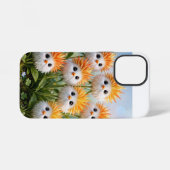 Süße Fantasy-Küken-Blumen-iPhone-12-Mini-Hülle iPhone Hülle (Rückseite (Horizontal))