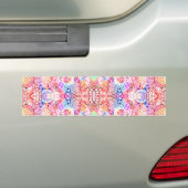 Süße farbenfrohe abstrakte Blumen  Autoaufkleber (Auf Auto)