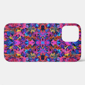 Süße farbenfrohe abstrakte Blumenmuster Case-Mate iPhone Hülle (Rückseite (Horizontal))