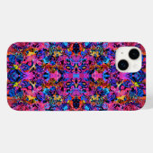 Süße farbenfrohe abstrakte Blumenmuster Case-Mate iPhone Hülle (Rückseite (Horizontal))