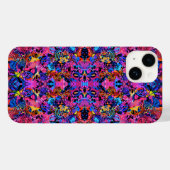 Süße farbenfrohe abstrakte Blumenmuster Case-Mate iPhone Hülle (Rückseite (Horizontal))