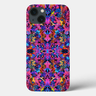 Süße farbenfrohe abstrakte Blumenmuster Case-Mate iPhone Hülle