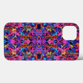Süße farbenfrohe abstrakte Blumenmuster Case-Mate iPhone Hülle (Rückseite (Horizontal))