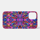 Süße farbenfrohe abstrakte Blumenmuster Case-Mate iPhone Hülle (Rückseite (Horizontal))