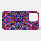 Süße farbenfrohe abstrakte Blumenmuster Case-Mate iPhone Hülle (Rückseite (Horizontal))