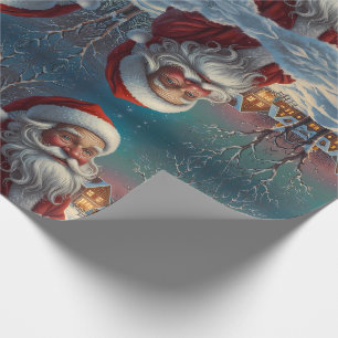 Süße farbenfrohe festliche Weihnachtsgeschenkverpa Geschenkpapier