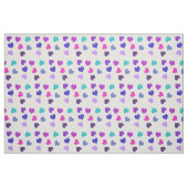 Süße farbenfrohe Herzen Stoff (Fat Quarter (45,7 x 55,9 cm))