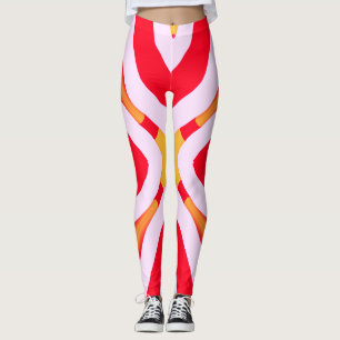 Süße farbenfrohe klassische "Ratti_Creative_Arts" Leggings