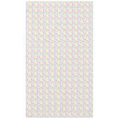Süße farbenfrohe Linienmuster Tischdecke (Vorderseite)