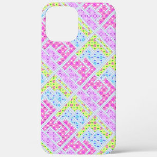Süße farbenfrohe Mädchen geometrische Graffiti-Mus Case-Mate iPhone Hülle