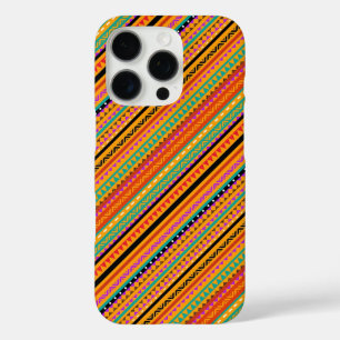 Süße farbenfrohe native aztekische Musterdesign iPhone 16 Pro Hülle
