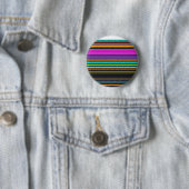 Süße farbenfrohe Neonstreifen Button (Beispiel)
