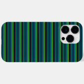 Süße farbenfrohe Neonstreifen Case-Mate iPhone Hülle (Rückseite (Horizontal))