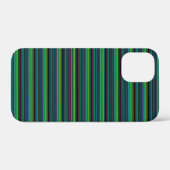 Süße farbenfrohe Neonstreifen Case-Mate iPhone Hülle (Rückseite (Horizontal))