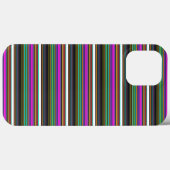 Süße farbenfrohe Neonstreifen Case-Mate iPhone Hülle (Rückseite (Horizontal))