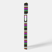 Süße farbenfrohe Neonstreifen Case-Mate iPhone Hülle (Rückseite / Rechts)