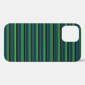 Süße farbenfrohe Neonstreifen Case-Mate iPhone Hülle (Rückseite (Horizontal))