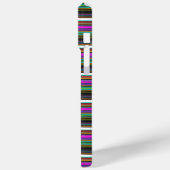 Süße farbenfrohe Neonstreifen Case-Mate iPhone Hülle (Rückseite / Links)