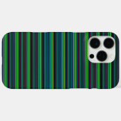 Süße farbenfrohe Neonstreifen Case-Mate iPhone Hülle (Rückseite (Horizontal))