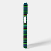 Süße farbenfrohe Neonstreifen Case-Mate iPhone Hülle (Rückseite / Rechts)