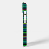 Süße farbenfrohe Neonstreifen Case-Mate iPhone Hülle (Rückseite / Links)