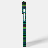 Süße farbenfrohe Neonstreifen Case-Mate iPhone Hülle (Rückseite / Links)