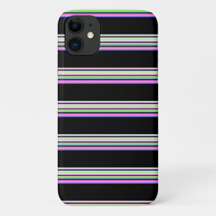 Süße farbenfrohe Neonstreifen Case-Mate iPhone Hülle