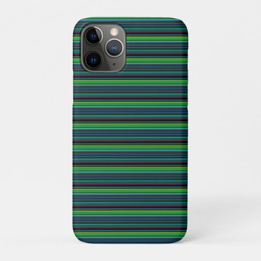 Süße farbenfrohe Neonstreifen Case-Mate iPhone Hülle (Rückseite)