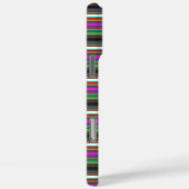 Süße farbenfrohe Neonstreifen Case-Mate iPhone Hülle (Rückseite / Rechts)