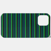 Süße farbenfrohe Neonstreifen Case-Mate iPhone Hülle (Rückseite (Horizontal))