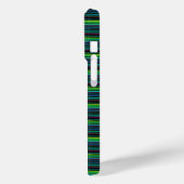 Süße farbenfrohe Neonstreifen Case-Mate iPhone Hülle (Rückseite / Links)
