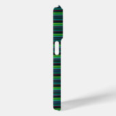 Süße farbenfrohe Neonstreifen Case-Mate iPhone Hülle (Rückseite / Rechts)