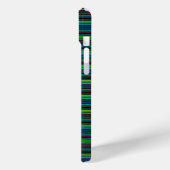 Süße farbenfrohe Neonstreifen Case-Mate iPhone Hülle (Rückseite / Links)