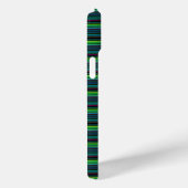 Süße farbenfrohe Neonstreifen Case-Mate iPhone Hülle (Rückseite / Rechts)