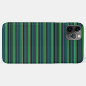 Süße farbenfrohe Neonstreifen Case-Mate iPhone Hülle (Rückseite (Horizontal))
