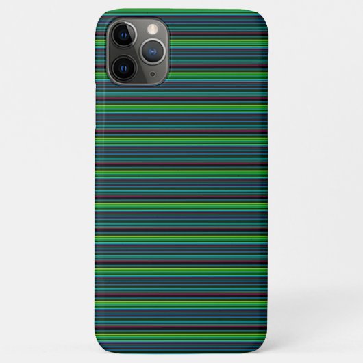 Süße farbenfrohe Neonstreifen Case-Mate iPhone Hülle (Rückseite)