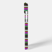 Süße farbenfrohe Neonstreifen Case-Mate iPhone Hülle (Rückseite / Links)