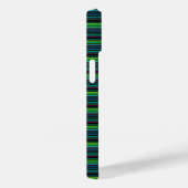 Süße farbenfrohe Neonstreifen Case-Mate iPhone Hülle (Rückseite / Rechts)