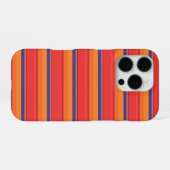 Süße farbenfrohe Sommerstreifen  iPhone Hülle (Rückseite (Horizontal))